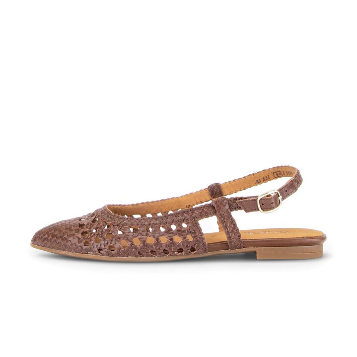 Sling pump brown #0