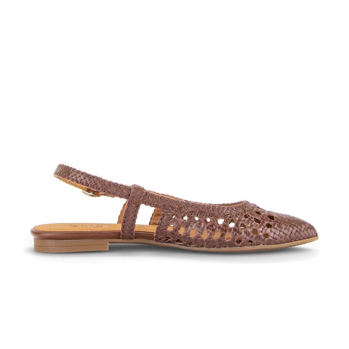 Sling pump brown #1