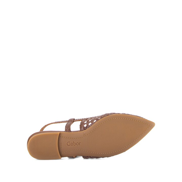 Sling pump brown #4