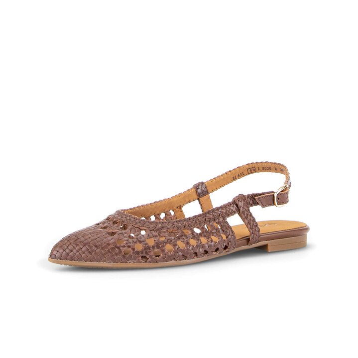 Sling pump brown #2