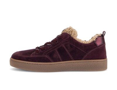 Basket basse rouge