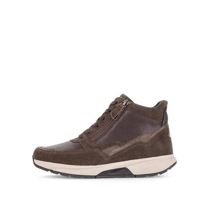 Stivaletto stringato marrone #0