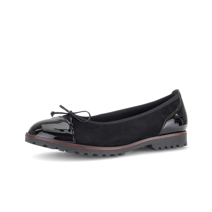 Sportliche Ballerina schwarz #2