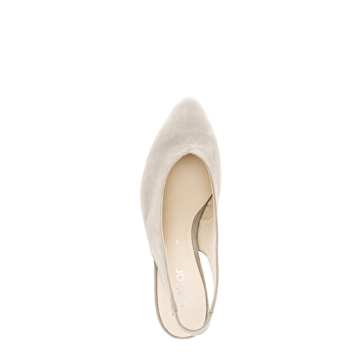 Slingpumps creme #5