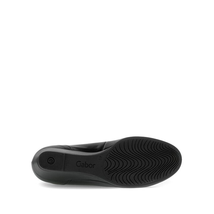 Keilpumps schwarz #4