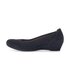 Keilpumps blau