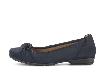 Sportliche Ballerina blau