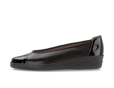 Sportliche Ballerina schwarz